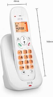 TELEFONO DECT SPC 7331B KAIRO BLANCO MANOS LIBRES