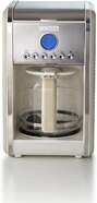 Cafetera de goteo Ariete 1342/03 - 12 tazas, Beige, con display, estilo Retro