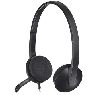 AURICULARES LOGITECH H340 CON MICRO CONEX USB
