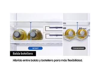 FRICOM. SAMSUNG RB38C655DS9/EF 203x60 NF INOX DISP