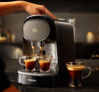 CAFET. PHILIPS L%%%#39;OR BARISTA LM8012/60 NEGRA