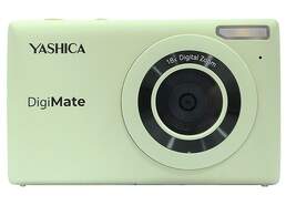 C&aacute;mara compacta Yashica YAS-DGM100-BK - Zoom digital 18x, JPEG 4K UHD, Fotos y v&iacute;deo, verde