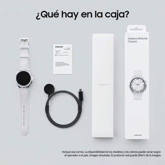 SMARTWATCH SAMSUNG GALAXY WATCH 6 CLAS 47MM LTE SI