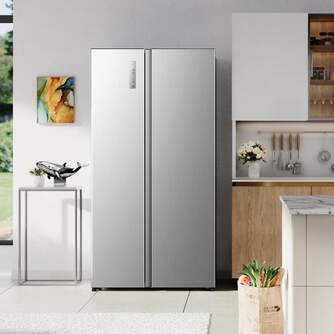 FRI. HISENSE RS3P558NEIC 179x91 NF INOX DSP METALC