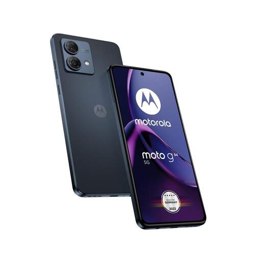 Smartphone Motorola G84 5G 12/256 Azul - 6,5", MediaTek Dimensity 7020, Cámara 50 MP, 5000 mAh
