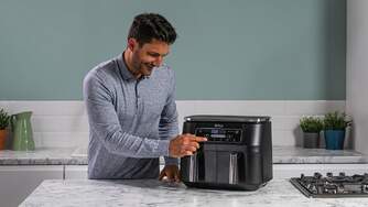 FREIDORA AIRE NINJA AF300EU DOBLE 7,6L 3,8LX2 DIG