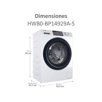 LVD. HAIER HW80BP14929AS 8K 1400R BCA ABT STEAM
