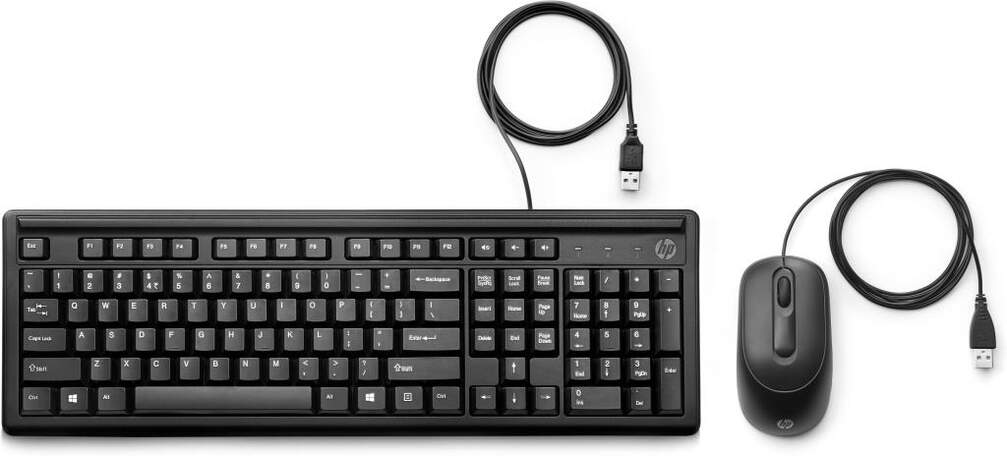 Teclado + Ratón HP 160 - Con cable