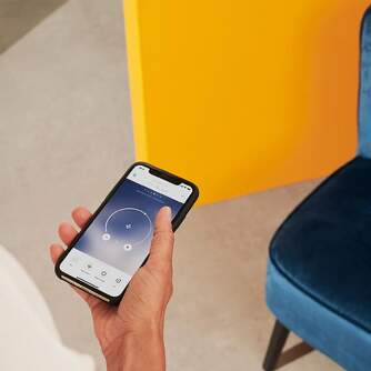 VENTILADOR PIE DUUX DXCF13 3D 26V WIFI LUZ Y BATER