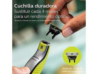 BARBERO PHILIPS QP6542/15 ONEBLADE FACE  3 RECAMB.