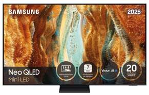 TV Samsung 85" NeoQLED TQ85QN74F - 4K Ultra HD, Smart TV Tizen, 120 Hz, Sonido Adaptivo 20 W, HDR10+