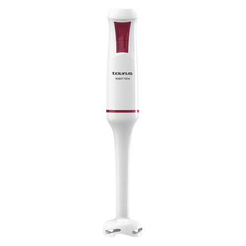 Batidora Taurus Robot 750 - 750 W, 2 V, función Turbo, cuchillas acero inoxidable