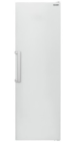 Frigoríficoo 1 Puerta Sharp SJLC11CMXWEES - 186x60 cm, No Frost, 390 L, Blanco