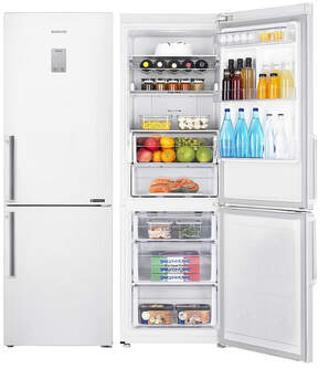 FRICOM. SAMSUNG RB33J3215WW 185x60  NF BCO DSP