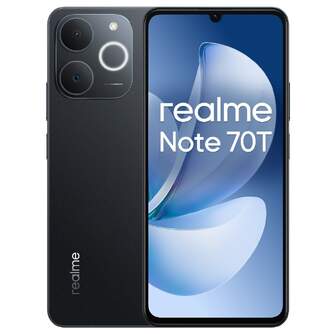 SMARTPHONE REALME NOTE 70T 4/64 6.74%%%quot; BLACK