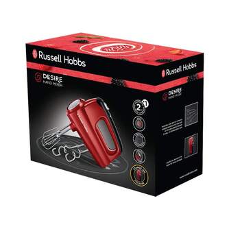 BATID.AMASADORA RUSSELL HOBBS 24670-56 350W ROJA