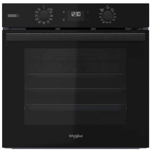 Horno Pirol&iacute;tico Whirpool OMSR58RU1SB - 71 L, Clase A+, Display, Negro