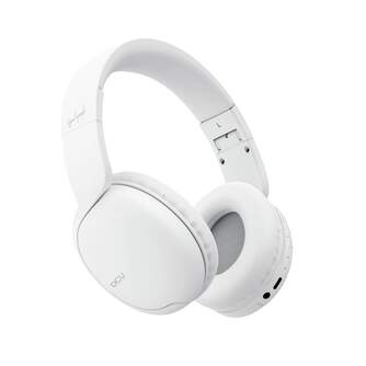 AURICULARES DCU BLUETOOTH DIADEMA   JACK BLANCO