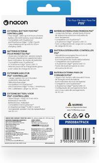 BATERIA EXTERNA NACON PS5 DSBATPACK DUALSENSE/EDGE
