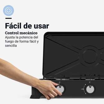 HORNILLO U.BLEU 7011 3F NEGRO C/TAPA