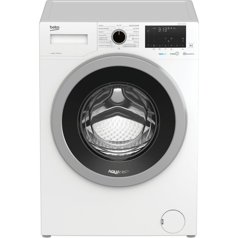 Lavadora Beko WQY 9736 XSW BTR - Clase A, 9kg