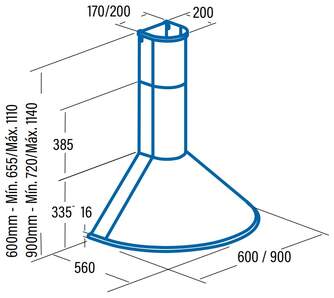 CAMP. CATA Q7760BK 02148402 645m3h 71Db