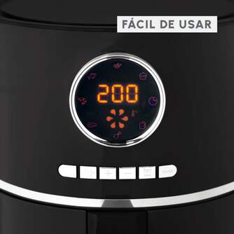 FREIDORA AIRE MOULINEX EZ111810 4,2L DIGIT 8P NEGR