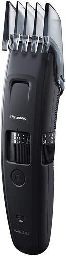 Barbero Panasonic ER-GB86-K503 - Batería 50min, 58 Longitudes de corte, 3 Peines, Lavable