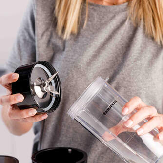 BATID. VASO TAURUS SHAKE %%%amp; GO 800W 2V 500ML SMOOTH