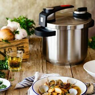 OLLA PRESION RAPID. BRA TEKNA 6 L ABREFACIL