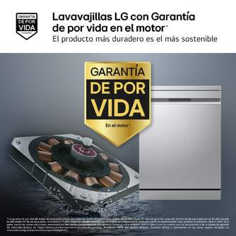LVJ. LG DF375HVS 3%%%#186;B 6P 60CM QUADWASH INOX