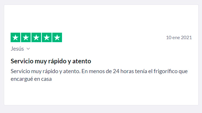 Opiniones trustpilot