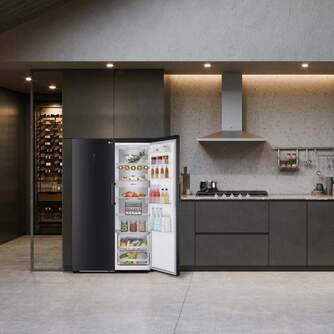 FRI. LG GLM71MCCSX 186x60 1P NF NEGRO