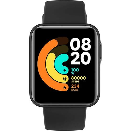 Redmi Mi Watch 2 Lite | Negro, GPS, Frecuencia Cardiaca, 100 modos
