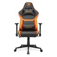 Silla Gaming Cougar Armor One V2 - Reposabrazos 4D, respaldo alto, almohada lumbar, bolsillo trasero