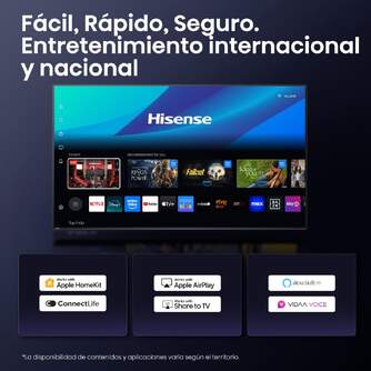 TV HISENSE 50%%%quot; 50A7Q UHD QLED SMART TV HDR10 