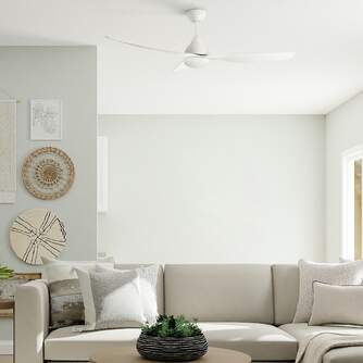 VENTILADOR TECHO SULION NINA 26W 132CM BCO