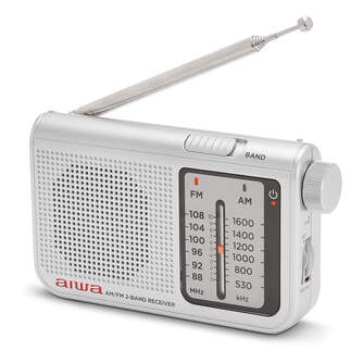 RADIO PORTATIL AIWA RS55SL AM/FM ALTAVOZ SILVER