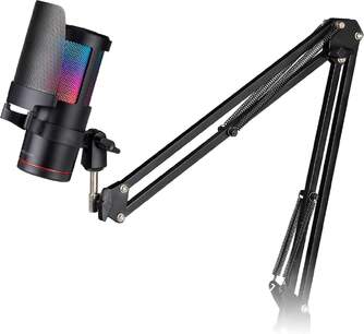 MICR%%%#211;FONO   FILTRO MARS GAMING MMICSC NEGRO