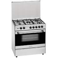 Cocina Gas Meireles G801XST  - 5 Fuegos, Gas Butano/Propano, 80 cm, Inox