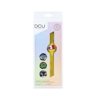 PULSERA LOCALIZADORA DCU CHARMBAND NI%%%#209;@S AMARILLO