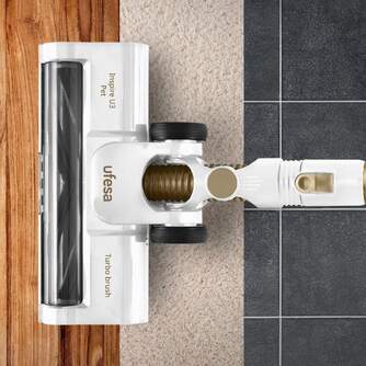 ASPI. ESCOBA UFESA U3 PET 22,2V 35MIN ACC.MASCOTAS