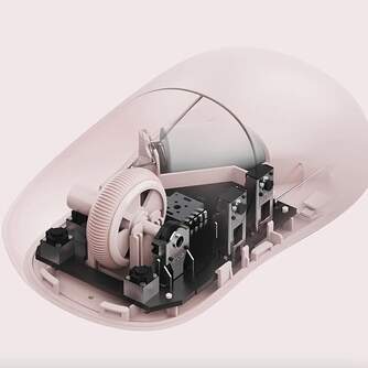 RATON XIAOMI INALAMBRICO MOUSE 3 ROSA