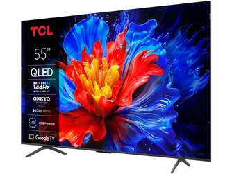 TV TCL 55%%%quot; 55P8K UHD QLED GOOGLETV 144HZ ONKYO