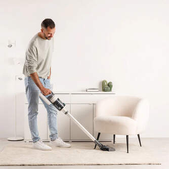 ASPI. ESCOBA TAURUS NIMBUS PURE 165W 33,6V 70MIN