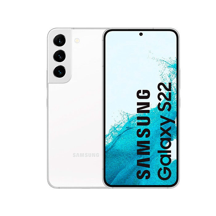 Samsung Galaxy S22 5G 8/256GB Blanco - 6.1" FHD+ 120Hz, 50-12-10/10MPx
