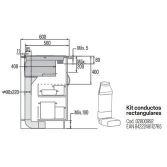 KIT CONDUCTOS CATA AS750 02800992