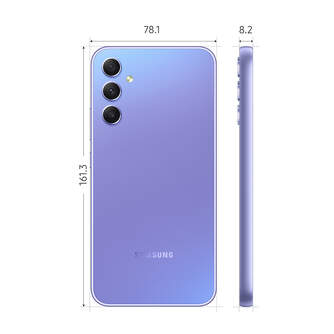 SMARTPHONE SAMSUNG A34 5G 8/256 6,6%%%quot; LIGHT VIOLET