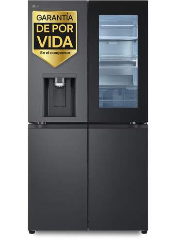 Frigorífico Americano LG GMG961EVKE - 638 L, 179x91cm, Clase E, Dispensador, sin toma, grafito