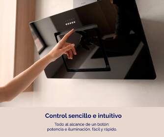 CAMPANA ARTICA AVERTIKA90CB 90CM C BLANCA